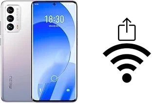 Générer un QR code avec la clé Wifi sur un Meizu 18s