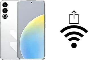 Générer un QR code avec la clé Wifi sur un Meizu 20 Classic