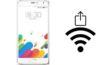 Générer un QR code avec la clé Wifi sur un Meizu Blue Charm Metal