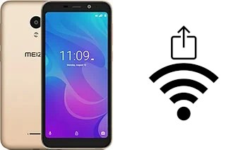 Générer un QR code avec la clé Wifi sur un Meizu C9 Pro