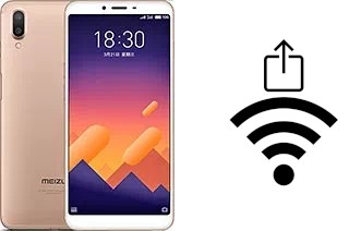 Générer un QR code avec la clé Wifi sur un Meizu E3