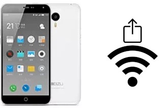 Générer un QR code avec la clé Wifi sur un Meizu M1 Note