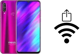 Générer un QR code avec la clé Wifi sur un Meizu M10