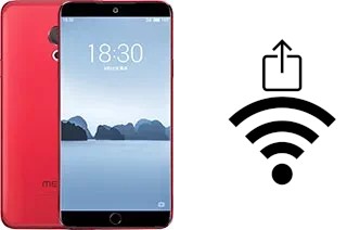 Générer un QR code avec la clé Wifi sur un Meizu 15 Lite