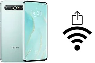 Générer un QR code avec la clé Wifi sur un Meizu 17 Pro