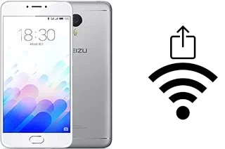 Générer un QR code avec la clé Wifi sur un Meizu M3 Note