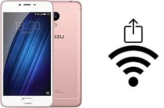 Générer un QR code avec la clé Wifi sur un Meizu M3s