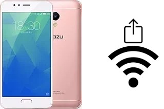 Générer un QR code avec la clé Wifi sur un Meizu M5s