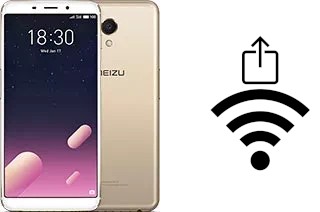 Générer un QR code avec la clé Wifi sur un Meizu M6s