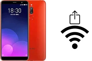 Générer un QR code avec la clé Wifi sur un Meizu M6T