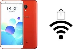 Générer un QR code avec la clé Wifi sur un Meizu M8c