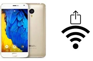 Générer un QR code avec la clé Wifi sur un Meizu MX4 Pro