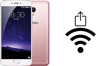 Générer un QR code avec la clé Wifi sur un Meizu MX6