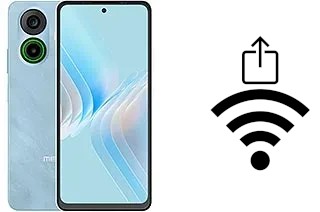 Générer un QR code avec la clé Wifi sur un Meizu Note 21 Pro