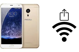 Générer un QR code avec la clé Wifi sur un Meizu PRO 5