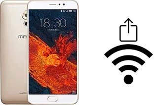 Générer un QR code avec la clé Wifi sur un Meizu Pro 6 Plus