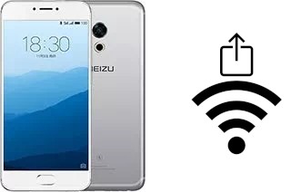 Générer un QR code avec la clé Wifi sur un Meizu Pro 6s