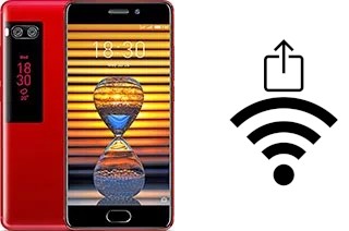 Générer un QR code avec la clé Wifi sur un Meizu Pro 7