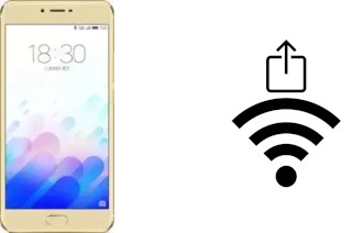 Générer un QR code avec la clé Wifi sur un Meizu X