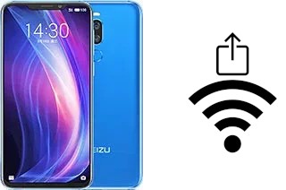 Générer un QR code avec la clé Wifi sur un Meizu X8