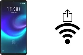 Générer un QR code avec la clé Wifi sur un Meizu Zero