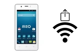 Générer un QR code avec la clé Wifi sur un Meo Smart A65