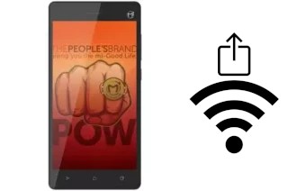 Générer un QR code avec la clé Wifi sur un Mi-Fone MI-A500S