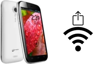 Générer un QR code avec la clé Wifi sur un Micromax A116 Canvas HD