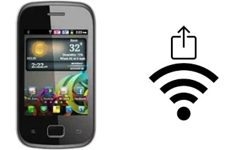 Générer un QR code avec la clé Wifi sur un Micromax A25