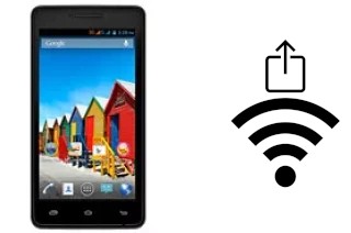 Générer un QR code avec la clé Wifi sur un Micromax A76