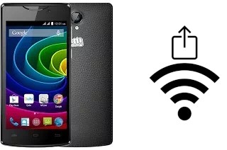 Générer un QR code avec la clé Wifi sur un Micromax Bolt D320