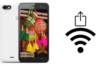 Générer un QR code avec la clé Wifi sur un Micromax Bolt D321