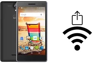 Générer un QR code avec la clé Wifi sur un Micromax Bolt Q332