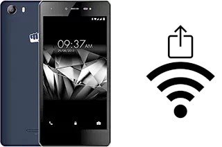 Générer un QR code avec la clé Wifi sur un Micromax Canvas 5 E481