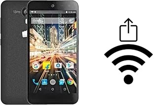 Générer un QR code avec la clé Wifi sur un Micromax Canvas Amaze 2 E457