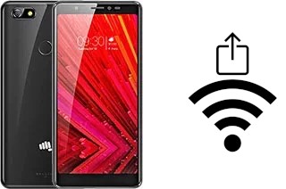 Générer un QR code avec la clé Wifi sur un Micromax Canvas Infinity Life