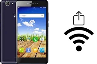 Générer un QR code avec la clé Wifi sur un Micromax Canvas Mega E353