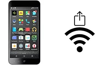 Générer un QR code avec la clé Wifi sur un Micromax Canvas Nitro 4G E455