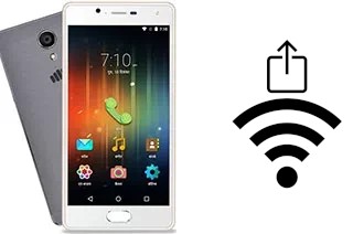 Générer un QR code avec la clé Wifi sur un Micromax Canvas Unite 4