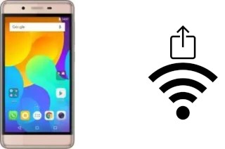 Générer un QR code avec la clé Wifi sur un Micromax Evok Power