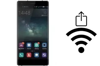 Générer un QR code avec la clé Wifi sur un Mobell Nova F7