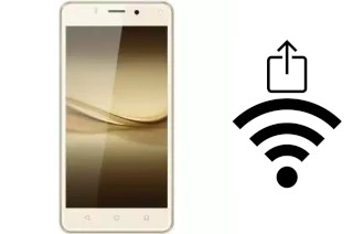 Générer un QR code avec la clé Wifi sur un Mobell Nova P2