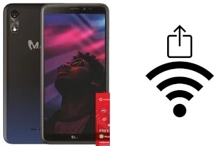 Générer un QR code avec la clé Wifi sur un Mobicel Ruby