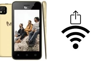 Générer un QR code avec la clé Wifi sur un Mobicel Star