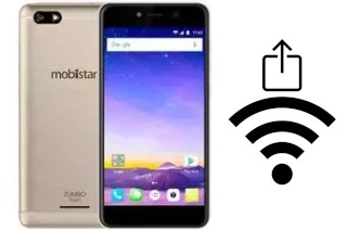 Générer un QR code avec la clé Wifi sur un Mobiistar Zumbo Power