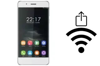 Générer un QR code avec la clé Wifi sur un Mobiola MS50B11000