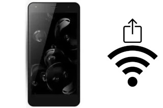 Générer un QR code avec la clé Wifi sur un Mobiola MS50L1