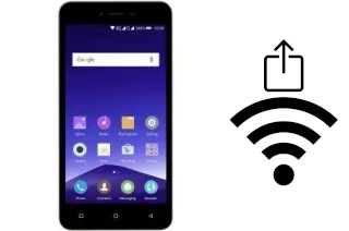 Générer un QR code avec la clé Wifi sur un Mobistel Cynus E7