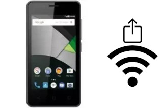 Générer un QR code avec la clé Wifi sur un MobiWire Kwanita