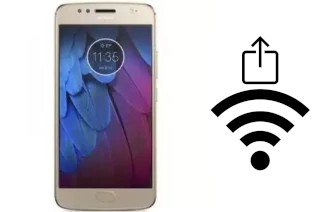 Générer un QR code avec la clé Wifi sur un Moto G5S